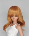 Apricot Dream Mid Radial Bang Curl