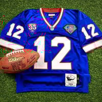 Image 1 of Mitchell & Ness NFL Authentic 1994 Throwback Jersey Buffalo Bills Jim Kelly 40 M