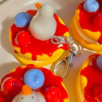 Image 2 of Macaroon keychain