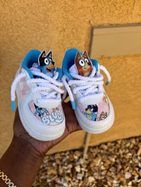 Image 1 of KIDS  PINK BLUEY SHOES