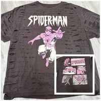 Medium spiderman brown destroyed