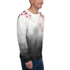 Skin Gallery Skull with printed sleeve Unisex Sweatshirt