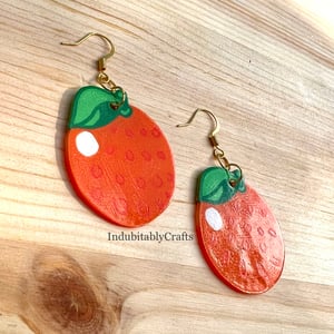 ACNH Inspired Orange Earrings