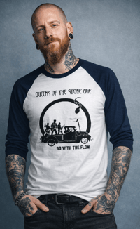 Image 1 of Camiseta Baseball M/L Queens Of The Stone Age (Go With The Flow)