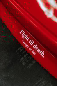Image 3 of Fight til Death Die-Cut Sticker