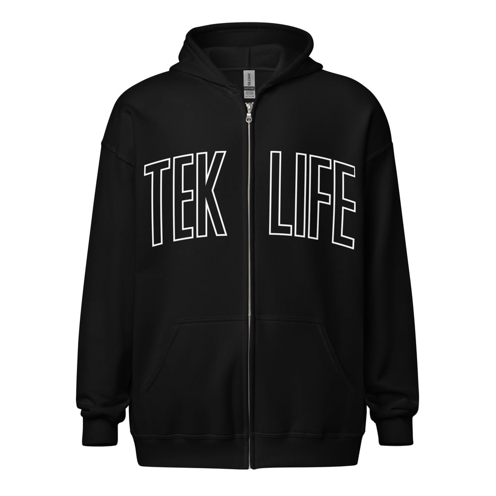 Image of TEKLIFE C072 Unisex heavy blend zip hoodie