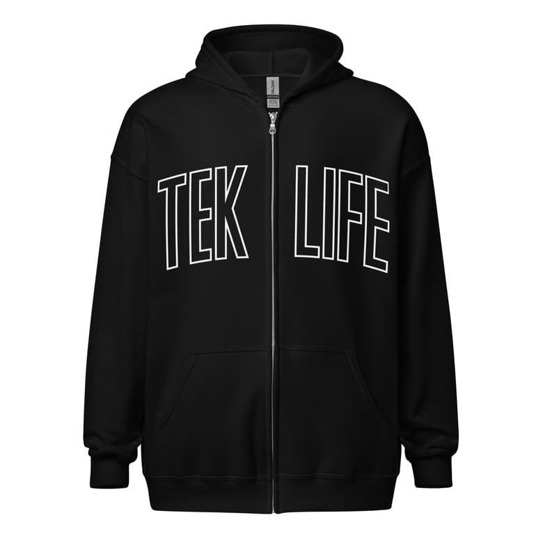 Image of TEKLIFE C072 Unisex heavy blend zip hoodie