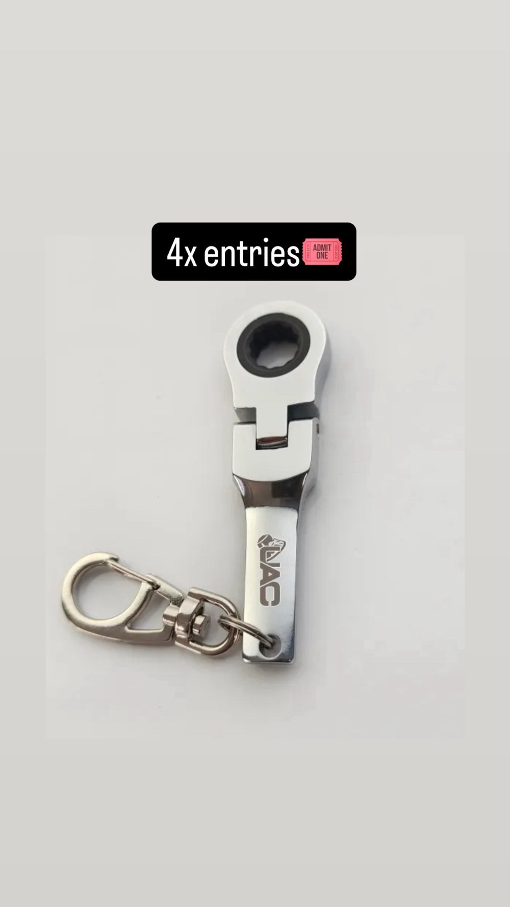 10mm key chain wrench 