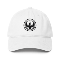 Image 1 of Rebel Loon B&W Low-profile baseball cap