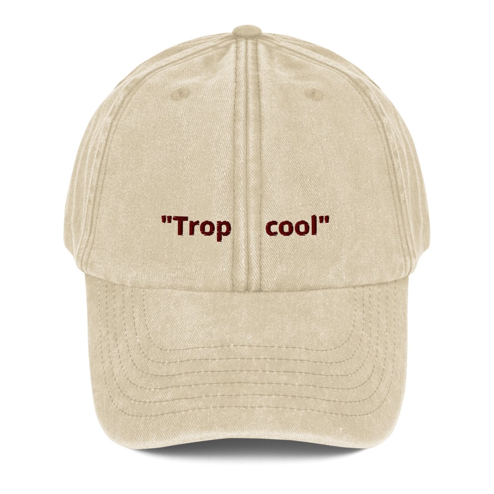 Image of "Trop cool" cap