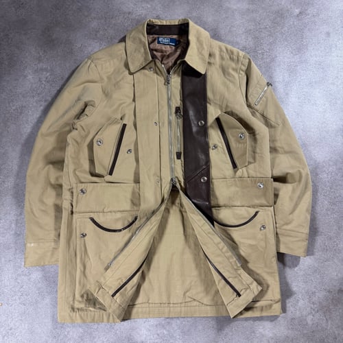 Image of 1990s Polo Ralph Lauren Trench Coat, Size Large