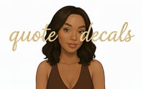 Image 1 of quote decals 2 