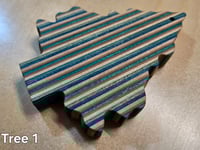 Image 2 of Recycled Skateboard Tree Ornament