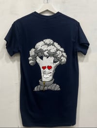 Image 2 of BROCCOLI LEGENDS NAVY TEE / PUFFA SMALL