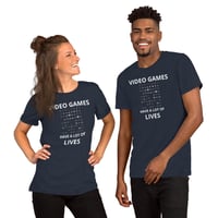 Image 17 of Unisex t-shirt (LIFE IS NOT A GAME)