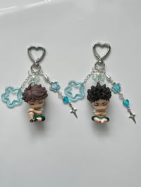 Image 6 of haikyuu figurine keychains