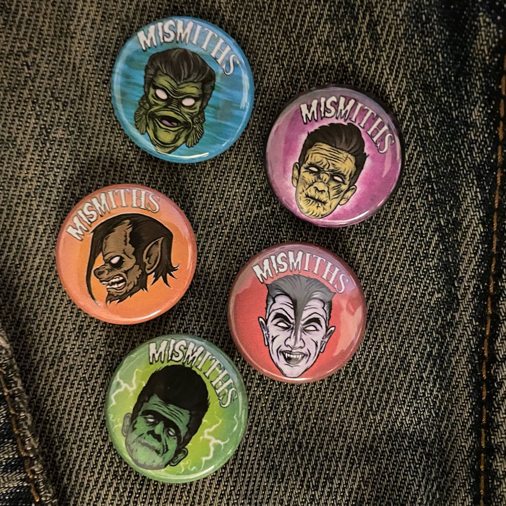 Image of Halloween buttons