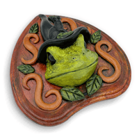 Image 2 of Medium Sculpture: Frog Witch