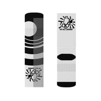 Image 2 of SOCKS of the BLACK ROSE By color of all leaves