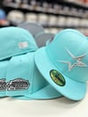 New Era 5950 “TSB” Tiffany Blue - Metallic Silver