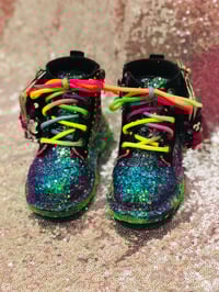Image 2 of Glitter glam sequence  Mini Wallet winter boots 