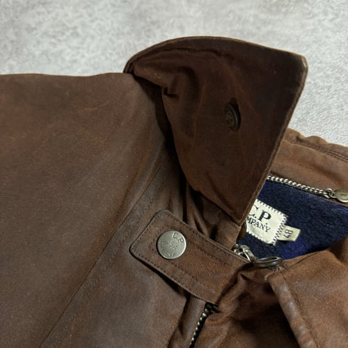 Image of 1994 CP Company Resin Coated Waxed Jacket, Size Large