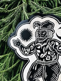 Image 2 of Morris Dancer Woodcut 