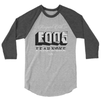 Image 2 of RAFFN 3/4 sleeve raglan shirt