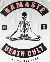 Image 3 of Homoelectric Namaste Death Cult T Shirt 