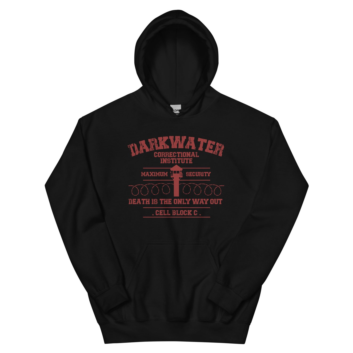 Image of Officially licensed Babalon Darkwater  correctional Unisex Hoodie
