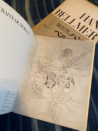 Image 4 of Hans Bellmer, 1974. With poster.