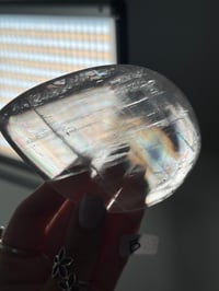 Image 4 of OPTICAL CALCITE FLAMES WITH BACKLIT RAINBOWS