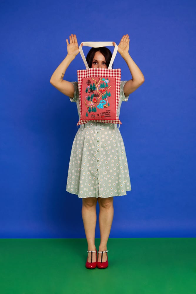 Image of Bolso Mapa Lady Cacahuete