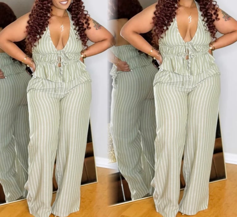 Sage 2pc Halter Set SMALL Image 3
