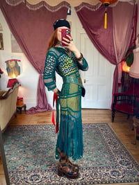 Image 3 of Emerald Crochet Dress