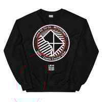 Image 2 of LOVEDCGOGO "CRANK CAPITAL USA" SEAL - Dark Unisex Sweatshirt (see color options)