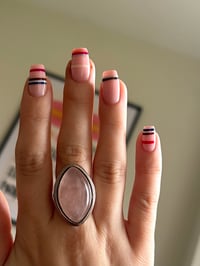 Image 1 of Rose Quartz Sterling Silver