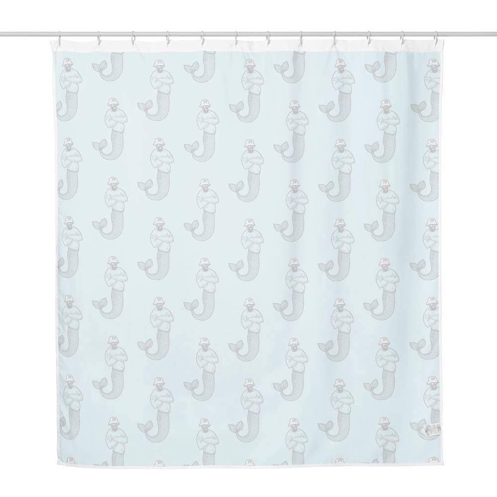 Image of VPS MERMAN SHOWER CURTAIN