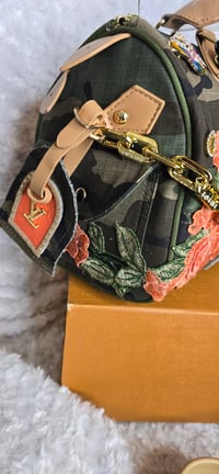 Image 4 of Orange & Camo Gorg girl speedy with matching hat