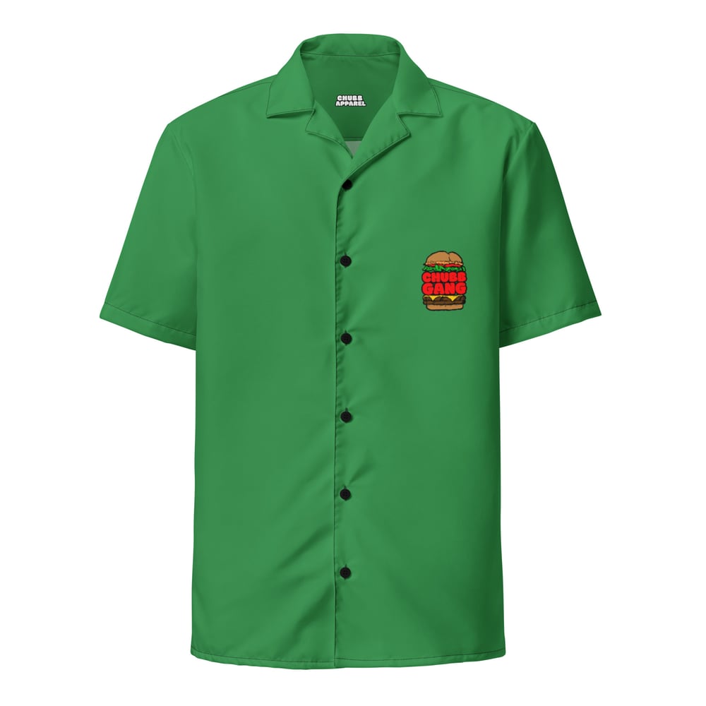 Image of Essential Utensils Button-Down Shirt (Sea Green)