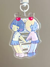 Image 2 of cherry favor acrylic charm 