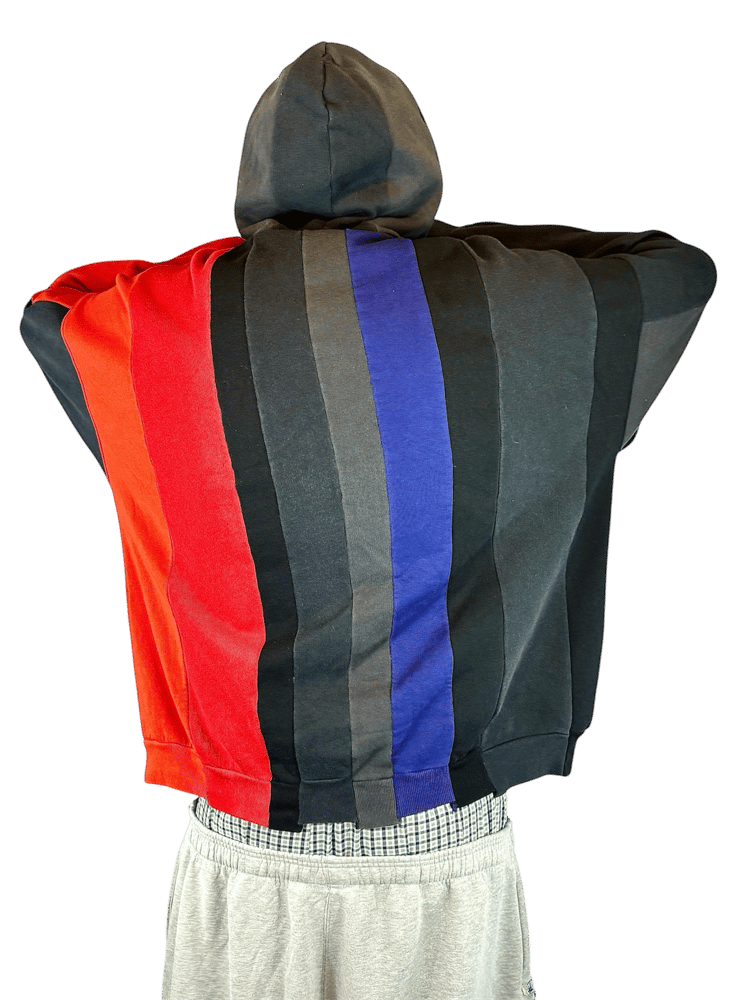 Image of Balenciaga 2021 Tokyo Exclusive Cut-Up Hoodie