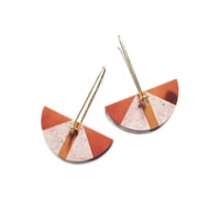 Image 2 of Jasper & Rhodonite Earrings