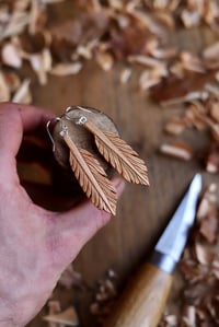 Image 2 of Feather- Earrings 