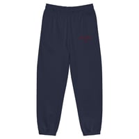 Image 1 of NEW! MDM Embroidered "Old Maroon" Heavyweight sweatpants