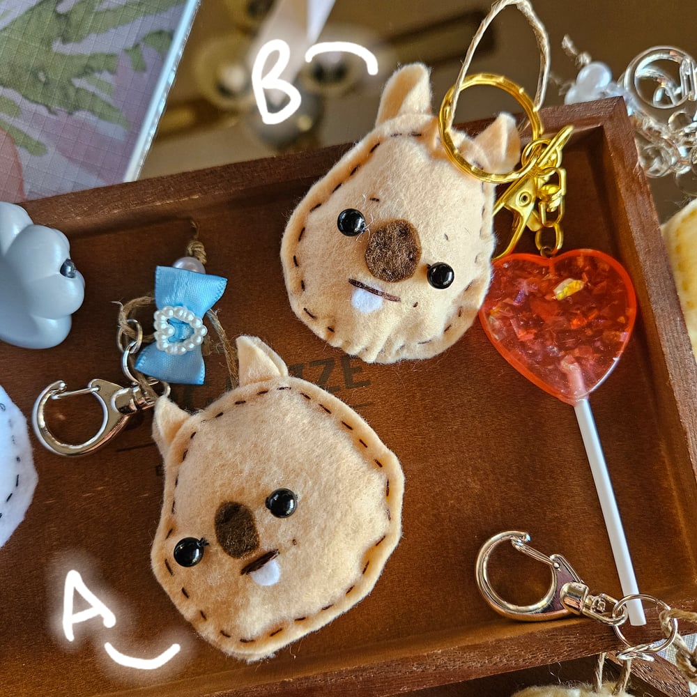 Image of Skzoo Felt Handmade Keychains