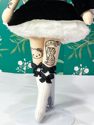 Image of RESERVED FOR CLAIRE TATTOO DOLL