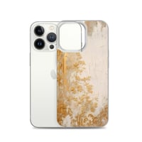 Image 21 of White and Gold Tattered Texture Goth Lolita Kawaii Baroque Clear Case for iPhone®