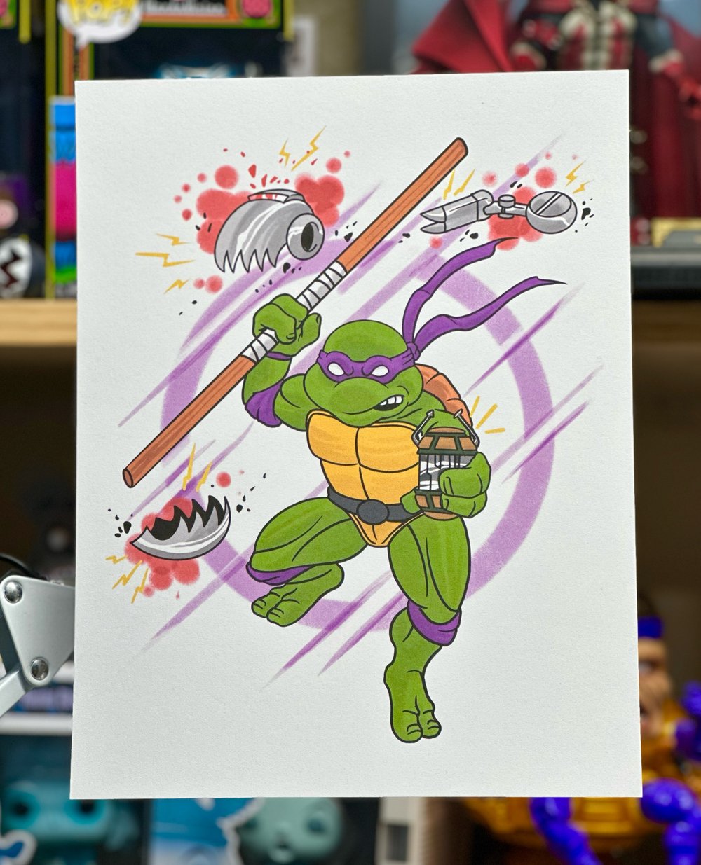 TURTLE POWER ! (All 4 prints )