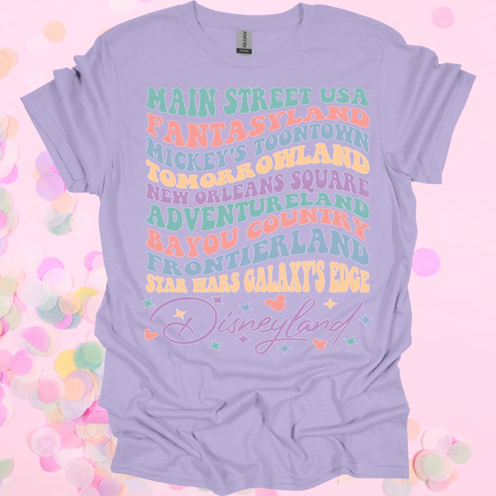 Image of Happiest Lands on Earth Tees & Crews